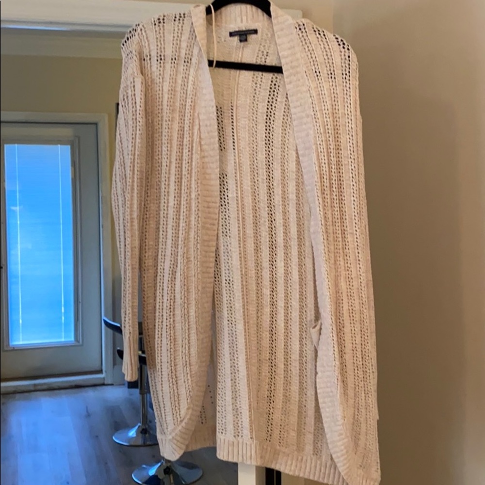 Cream cardigan